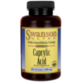 Kwas Kaprylowy (Caprylic Acid) 60 kapsułek - suplement diety