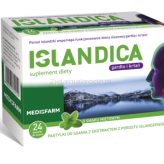 Islandica miętowa 24 pastylki - suplement diety
