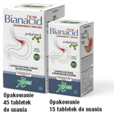 NeoBianacid Nadkwaśność i Refluks 15 i 45 tabletek - wyrób medyczny