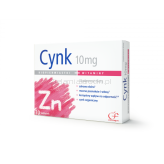 Cynk 10 mg 30 tabletek - suplement diety