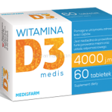 Witamina D3 60 kapsułek - suplement diety