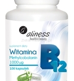 Witamina B12 Methylcobalamin 1000µg x 100 kapsułek - suplement diety