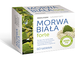Morwa Biała Forte 60 kapsułek - suplement diety