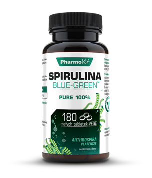 Spirulina Blue-Green 180 tabletek - suplement diety