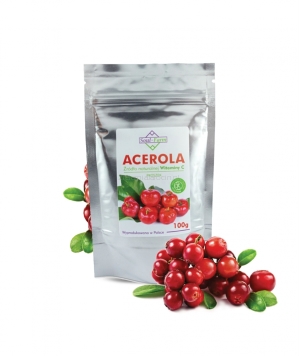 Acerola ekstrakt 100 g i 200 g - suplement diety