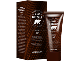 Maść rozgrzewająca Grizzly 125 ml