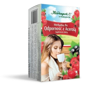 Herbatka Fix Odporność z Acerolą 20 saszetek