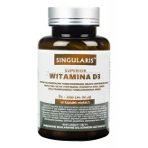Witamina D3 2000 IU superior 60 i 120 kapsułek - suplement diety