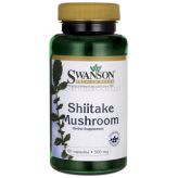Shiitake grzybek 500 mg 60 kapsułek - suplement diety
