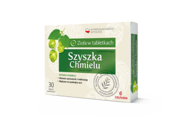 Szyszka Chmielu 30 tabletek - suplement diety