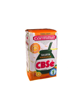 Yerba Mate CBSe Silueta Naranja z aromatem pomarańczowym 500 g