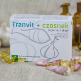 Tranvit + Czosnek 80 kapsułek - suplement diety