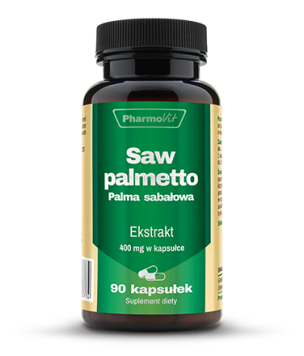 Saw Palmetto 4:1 90 kapsułek - suplement diety Palma sabałowa