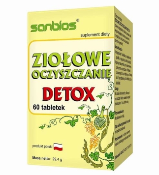 Ziołowe Oczyszczanie DETOX 60 tabletek - suplement diety