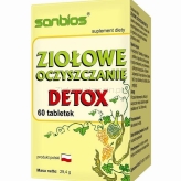 Ziołowe Oczyszczanie DETOX 60 tabletek - suplement diety