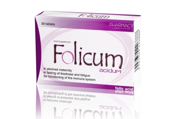 Folicum Acidum 30 tabletek - suplement diety