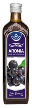 Aronia 100% sok z owoców 490 ml - suplement diety