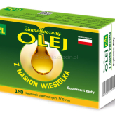 Zimnotłoczony Olej z Nasion Wiesiołka 150 tabletek - suplement diety