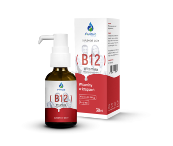 Witamina B12 Metylokobalamina 200 µg 30 ml - suplement diety