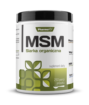 MSM w proszku 500 g - suplement diety Siarka organiczna