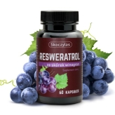 Resweratrol ze skórek winogron 60 kapsułek - suplement diety